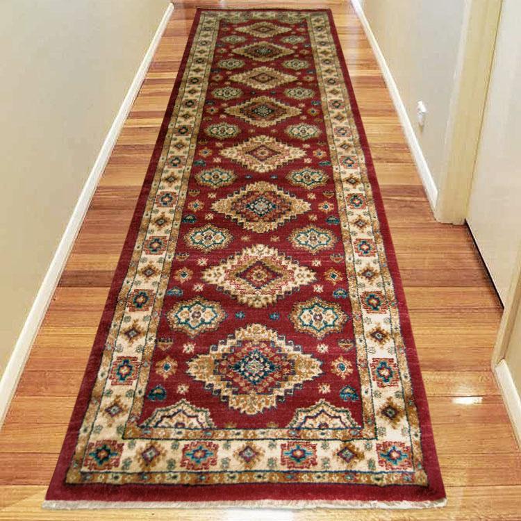 Persian 1267 Red Hallway Runner