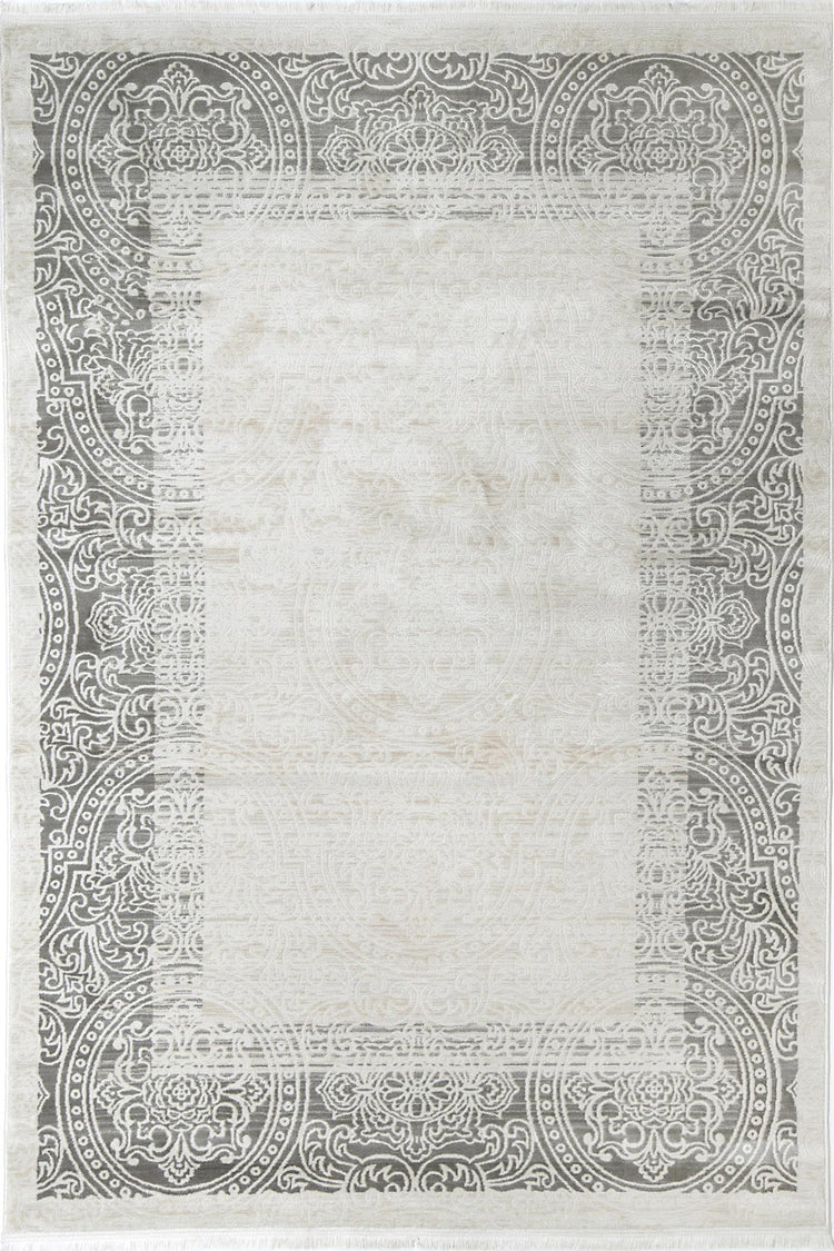 Rapsody Classic Border Cream Rug