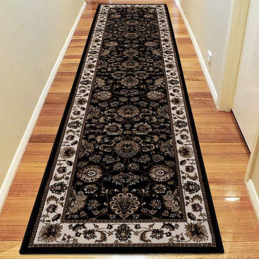 Regal 8005 Black Hallway Runner