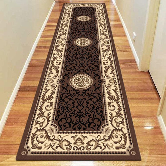 Ruby 1920 Brown Hallway Runner