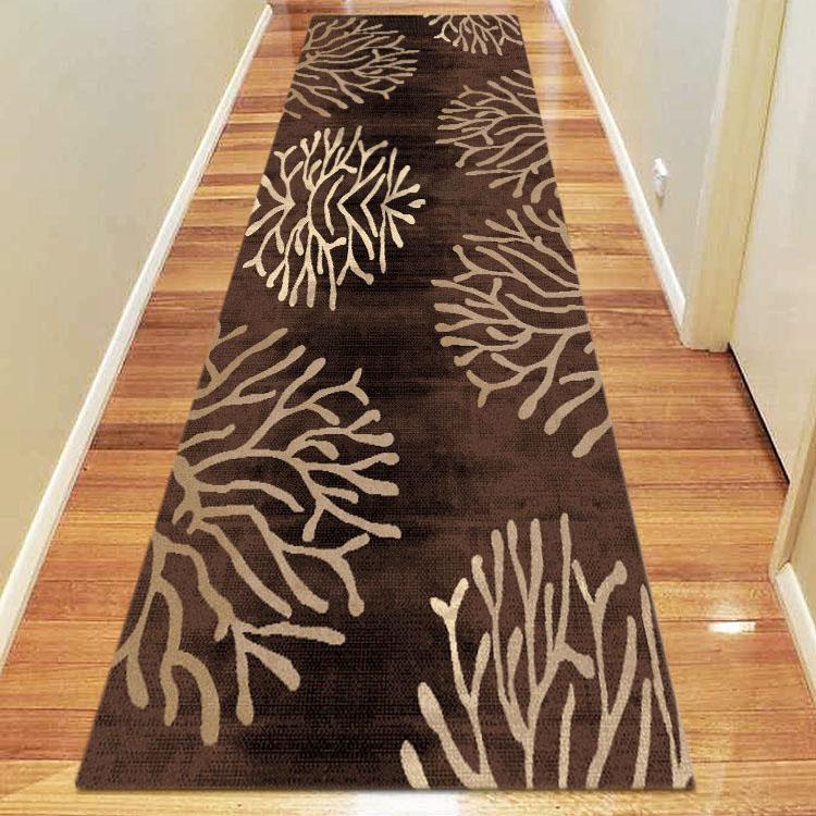 Ruby 2116 Brown Hallway Runner