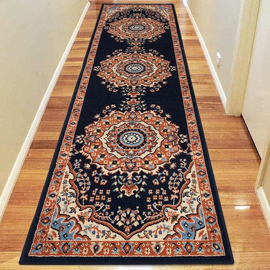 Ruby 3104 Navy Hallway Runner