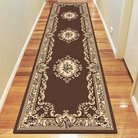 Ruby 6151 Brown Hallway Runner