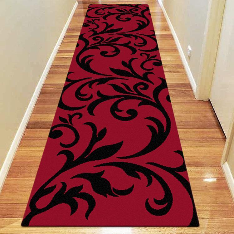 Ruby 6223 Red Hallway Runner