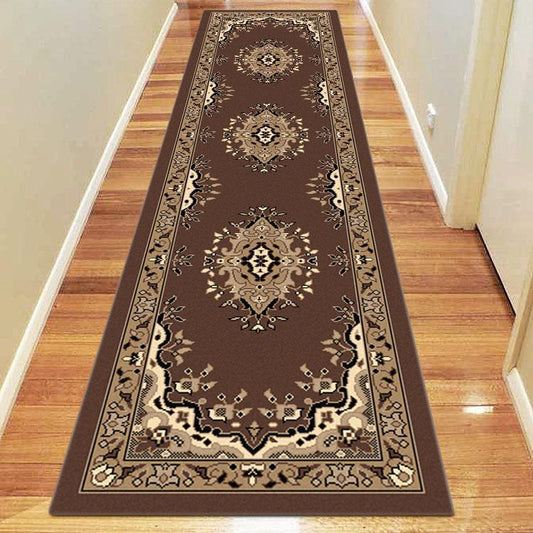 Ruby 6331 Brown Hallway Runner