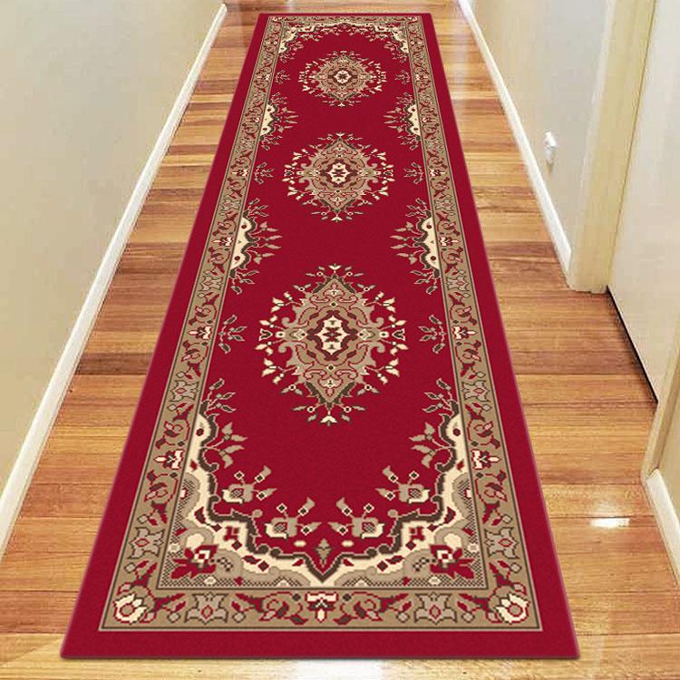 Ruby 6331 Red Hallway Runner