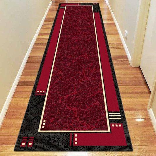 Ruby 6336 Red Hallway Runner