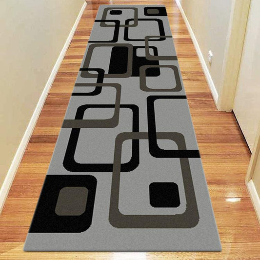 Ruby 6567 Grey Hallway Runner