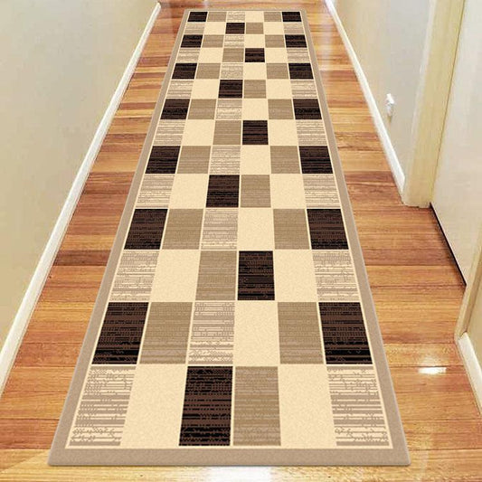 Ruby 6570 Beige Hallway Runner