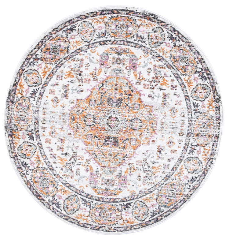 Windsor Medallion Rustic Round Rug