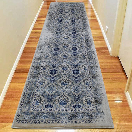 Sahara 100 Grey Hallway Runner