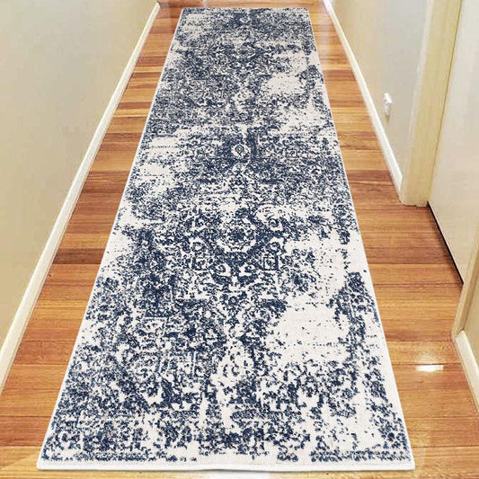 Sahara 4 Blue Hallway Runner