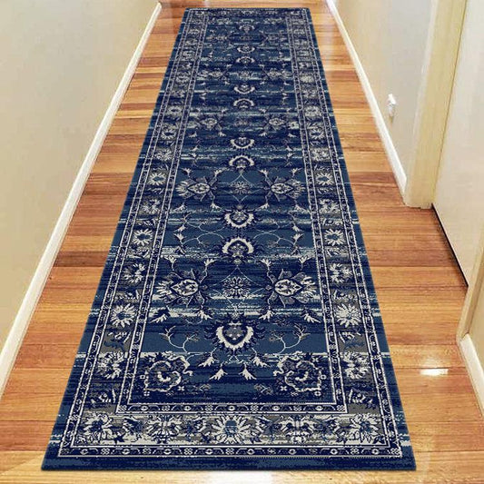 Sahara 675 Navy Hallway Runner