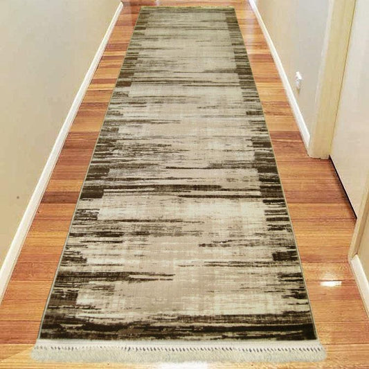 Satin 794 Brown Hallway Runner