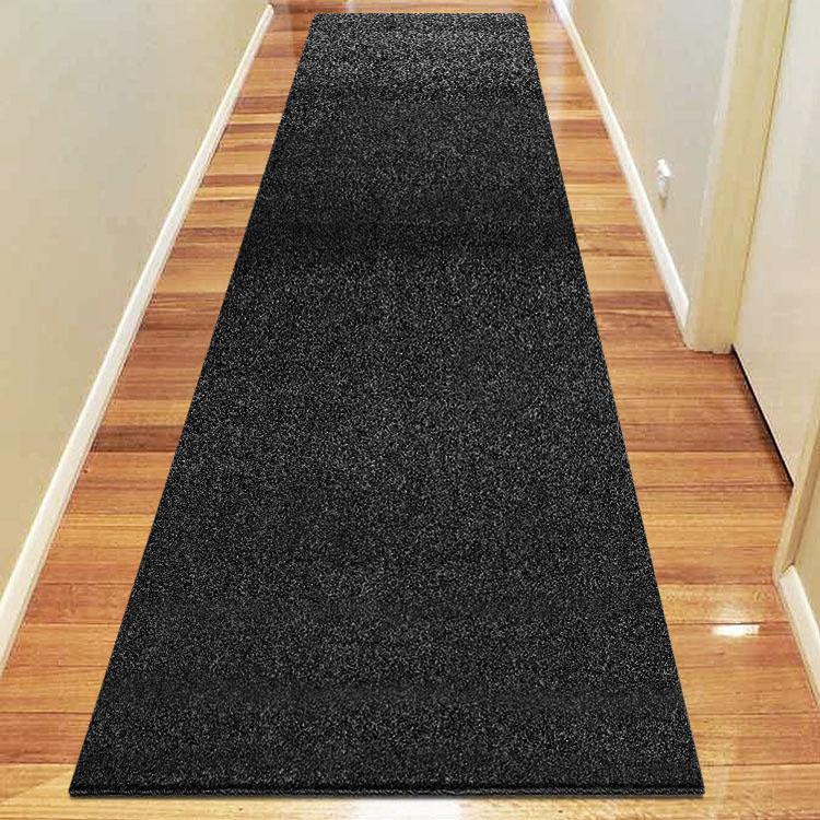 Sierra 6365 Black Hallway Runner