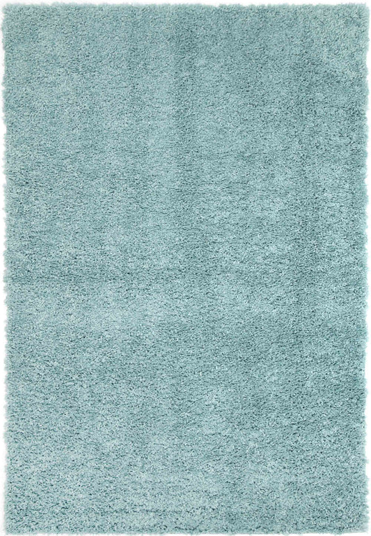 Alpine Shaggy Turquoise Blue Rug