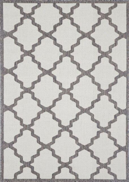 SISALO 5663/W71-W Non-Slip Flatweave Rug